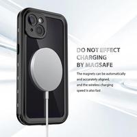 Casing ponsel selam bawah air ip68, casing ponsel segel penuh berenang menyelam 13 pro max tahan air untuk ponsel
