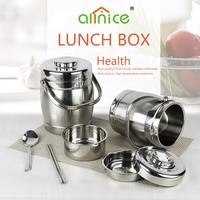 Écologique 1.51, vente en gros Toaks-boîte à lunch isolée en acier inoxydable, thermos portable avec bols à l'intérieur pour la vente, capacité de 9l