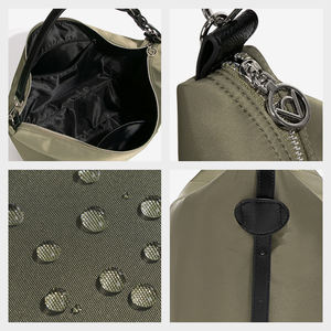 Wholesale New Fashion Lady Casual Large Capacity <b>Nylon</b> Hobo <b>Tote</b> Travel Outdoor Crossbody <b>Bag</b> Minimalist Water Resistant - Product Image 6