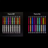 Lumière néon ECG personnalisable disponible dans toutes les couleurs sur mesure, étanche IP65, multi-contrôle pour la décoration dans les hôpitaux et les lieux publics