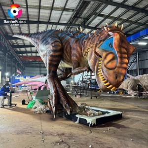 <span class=keywords><strong>Indominus</strong></span> <span class=keywords><strong>Rex</strong></span> Animatrónico Gigante de Tamaño Real (12m), Dinosaurio Robótico Realista, Equipo de Atracción para Parques Temáticos de Jurassic World - Product Image 1