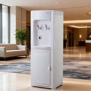 Distributeur d'eau chaude et froide électrique en plastique pour usage domestique et hôtelier, connexion directe au réseau. - Product Image 1