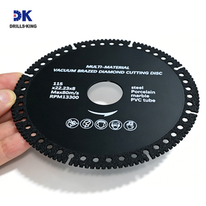 Disque de coupe composite multifonctionnel <span class=keywords><strong>à</strong></span> diamant brasé pour <span class=keywords><strong>meuleuse</strong></span> d'angle, pour marbre, tôle de <span class=keywords><strong>fer</strong></span>, tube <span class=keywords><strong>à</strong></span> paroi mince, acier, carrelage - Product Image 2