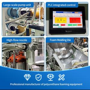 Inde Fuleite <span class=keywords><strong>canapé</strong></span> paresseux Machine à <span class=keywords><strong>mousse</strong></span> de polyuréthane à haut débit basse pression et usine d'équipement de moulage de <span class=keywords><strong>mousse</strong></span> à grande échelle - Product Image 2