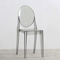 Chaise en cristal transparent, style très demandé à l'export, best-seller sur les marchés UE et US, chaises de mariage monobloc en acrylique