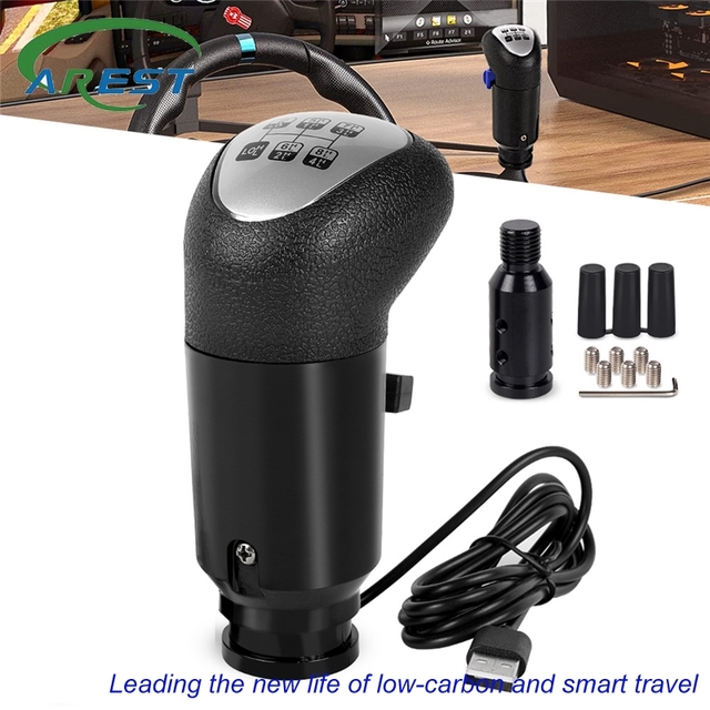 The racing game simulator gear shifter, gearshift head, handball shift joystick is suitable for Logitech G29 and G27