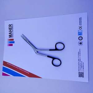 Tijeras nasales Heymann, 18cm, instrumentos quirúrgicos alemanes de acero inoxidable de alta calidad, grado médico, Pakistán - Product Image 6