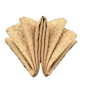 Serviette de table en damassé pour banquet de mariage pour restaurant - Product Image 4