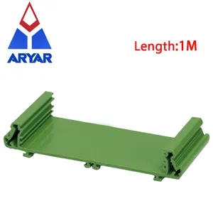 UM100印刷电路板长度: 1m轮廓面板安装底座印刷电路板外壳印刷电路板DIN导轨安装适配器