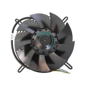 Ventilateur axial électrique pour armoire de commande, à roulement à billes, OEM ODM, 200 mm, 400 VAC, 0,17/0,13 A, 68/70 W, 2600/2900 tr/min, pour S2D200-BH18-01 - Product Image 1