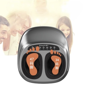Vibrating Foot <b>Machine</b> Foot Full Wrap Kneading Massager Shiatsu Infrared Heating Kneading Increases Blood - Product Image 1