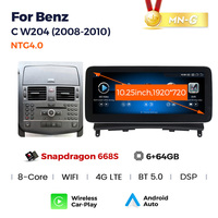 Autoradio Navifly Snapdragon 680 avec système Android, écran IPS pour Benz C W204 2008-2010 NTG 4.0 avec Car Play Auto