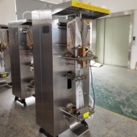 Machine d'emballage d'eau en sachet économique, filtration potable de 500 litres avec traitement de l'eau de 1000 LPH, installation de traitement de l'eau, stockage d'eau pure