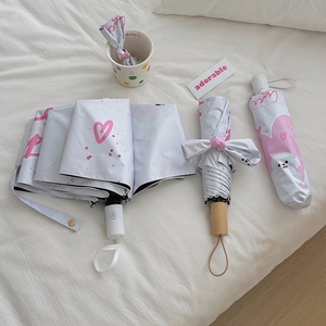 <span class=keywords><strong>Parapluie</strong></span> portable à motif de chien, impression de logo personnalisée, isolation thermique, ouverture entièrement automatique, <span class=keywords><strong>parapluie</strong></span> pliable coupe-vent - Product Image 5
