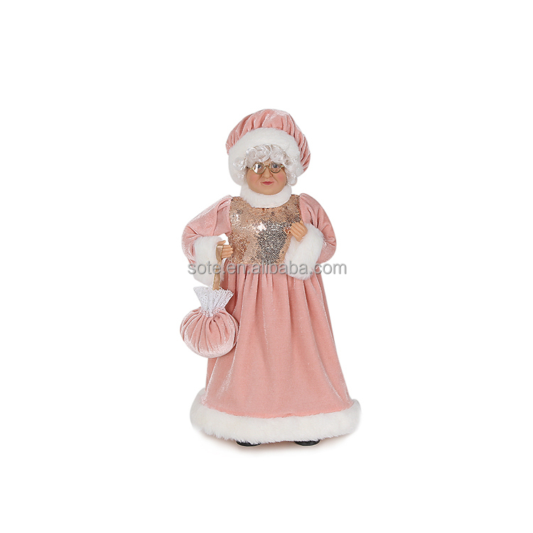 P1006-18Inches Pink Mrs. Clause