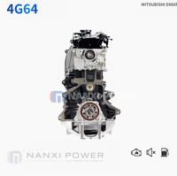Nuovo Motore 4G64S4N 2.4L Benzina RWD Euro IV per Applicazioni Mitsubishi JMC Core, Foday Long Block 125 CV 250 N.m di Coppia
