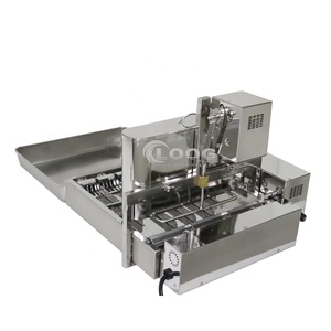 <span class=keywords><strong>Snack</strong></span> thực phẩm chất lượng cao 6 hàng Donut Maker tự động <span class=keywords><strong>mini</strong></span> Donut Máy làm - Product Image 2