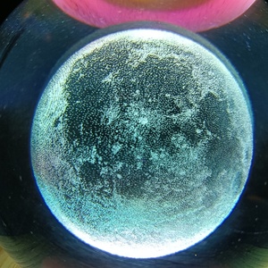 Luce notturna decorativa della sfera <span class=keywords><strong>di</strong></span> cristallo della <span class=keywords><strong>luna</strong></span> 3D del regalo del partito con la Base <span class=keywords><strong>di</strong></span> legno quadrata - Product Image 6