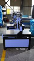 Machine de fraisage CNC 6090 à vis à billes pour petites entreprises, cadre en aluminium DIY avec broche simple