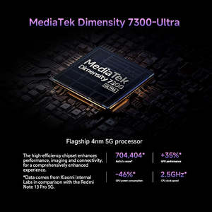 โทรศัพท์รุ่น Original for Note 14 Pro 5G พร้อมชิปประมวลผล Dimensity 7300-Ultra/แบตเตอรี่ 5500mAh ชาร์จไว 45W/หน้าจอ 6.67 นิ้ว ความละเอียด 1.5K - Product Image 4