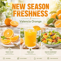 Jeruk Mandarin Valencia Segar Manis Kelas A Hubei Cina +40 Hari Penyimpanan Dingin