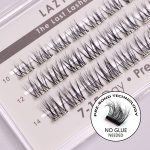 Chất Lượng Cao 7-15 Ngày Kéo Dài Tự Dính 100% Handmade Lông Mi Mở Rộng Kit Không Thấm Nước Cụm Lash Dễ Dàng Fan Không Có Keo Cần thiết - Product Image 1