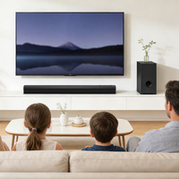 5111 5112 Meilleur système de cinéma maison, barre de son avec super basses, barres de son pour TV, barre de son BT5.0 avec caisson de basses