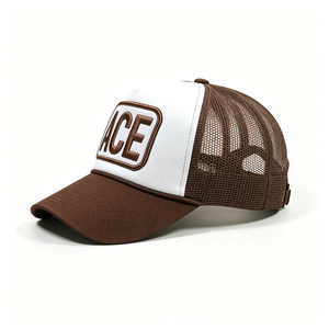หมวกแก๊ป Trucker ปักลาย ACE แบบกำหนดเอง ตาข่ายระบายอากาศ สีทูโทน ใส่ได้ทั้งชายหญิง สำหรับกิจกรรมกลางแจ้ง ใส่ได้ทุกวัน แฟชั่นฤดูร้อน - Product Image 2
