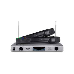 Micrô Không Dây Micro Cầm Tay Không Dây VHF Kênh Đôi Chuyên Nghiệp DM-2186 Hệ Thống Karaoke - Product Image 2