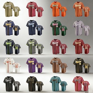 Maillots de baseball personnalisés de haute qualité, uniformes de baseball, ensemble d'uniformes de baseball pour jeunes - Product Image 5