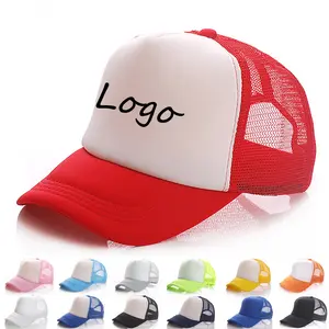 2019 — chapeau de camionneur en maille à Sublimation, professionnel, impression personnalisée, bouchons de camionneur, bricolage