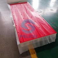 Plaque Uhmwpe colorée en plastique solide 10mm 15mm 20mm Panneau en polyéthylène 100mm Feuille Uhmw Pe