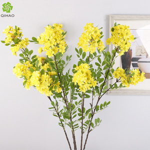 Xiaomei <b>Artificial</b> Plum Blossom Single <b>Stem</b> Plastic Silk Flower High Simulation Home Decor Spring Decoration - Product Image 4