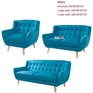 Canapé en tissu rembourré à une place <span class=keywords><strong>pas</strong></span> <span class=keywords><strong>cher</strong></span> pour <span class=keywords><strong>appartement</strong></span> et salon, fauteuil moderne - Product Image 6
