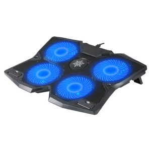 S400 Laptop <b>Cooling</b> <b>Pad</b> Four Fans Air Cooled Plastic Gaming Notebook Cooler Stand - Product Image 2