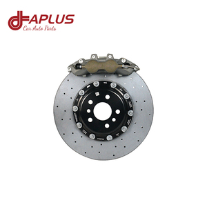 Kit de Frenos de Alto Rendimiento APLUS con Caliper Alcon Ta6 y Rotores de Freno de Cerámica de Carbono para Auto, Repuestos Delanteros y Traseros - Product Image 1