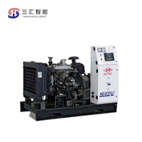 Générateurs diesel portables industriels fiables de 2 kW, 5 kW, 5,5 kW, 10 kW, 30 kW, 50 kW, 50 Hz, refroidis par eau, démarrage électrique