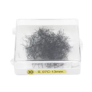 Bulk Wholesale Fan Eyelashes 500 Bundles Each Boxes Loose Fans Eyelashes 3D/4D/5D/6D Premade Fans Lashes