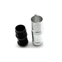 Composants de boîtier d'alimentation, anodisation, couleur personnalisée et sablage, usinage CNC, tournage, pièces en alliage d'aluminium 2A12