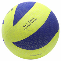 Ballon de volley-ball d'intérieur personnalisé en couleur et avec logo, ballon de volley-ball de plage taille et poids officiels