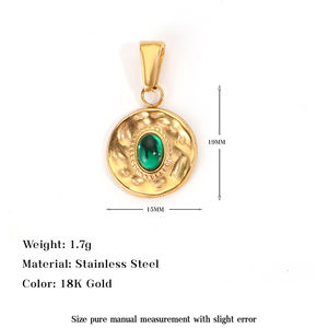 Trend narin PVD altın kolye Charm kovboy batı Boot aşk Amour kalp serisi paslanmaz çelik takı yapma Charms - Product Image 3