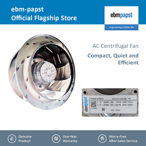 Ventilador Centrífugo Industrial Grande de CA de 400V y 500mm, Modelo R4D500-AT03-01 de ebm-papst, con Aspas Curvadas hacia Atrás para Ventilación HVAC - Product Image 2