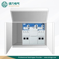 RMU SF6 24kV 12kV Équipement de distribution d'énergie, unité principale annulaire isolée au gaz, tableau électrique, armoire RMU, appareillage électrique