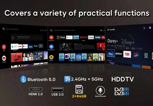 Televisor Inteligente para Hotel de 43 Pulgadas, 4K, 120Hz, con Android, Google, WiFi, USB, DLNA, Cristal Antirrotura, Venta al Por Mayor - Product Image 4