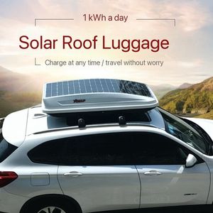 Bagages à toit solaire SUV coffre de toit voiture panneaux solaires charge rapide voyage voiture à plat universel - Product Image 2