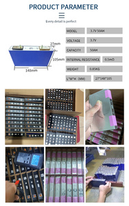 3.7V NCM 93ah 50ah เซลล์แบตเตอรี่ปริซึมสกูตเตอร์ลิเธียมไอออนแบตเตอรี่ NMC สำหรับเครื่องเสียงรถยนต์ - Product Image 2