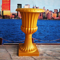 Vase à fleurs en plastique PP blanc, pots de fleurs, décoration de mariage et de maison, vase de bureau – Grande Vente