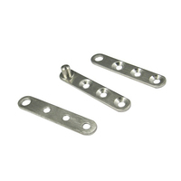 Charnière de porte pivotante pliable en acier inoxydable à rotation 360 degrés moderne pour armoires industrielles avec installation facile