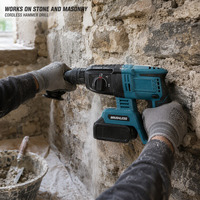 Perceuse à percussion sans fil sans balais pour les travaux des constructeurs, électriciens, plombiers et équipes de rénovation