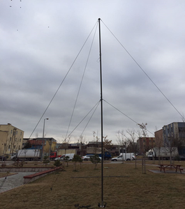 Kit de Mástil de Antena Portátil de Fibra de Vidrio de Alta Resistencia de 7.36m para Comunicación en Techo, Tierra y Campo - Product Image 2